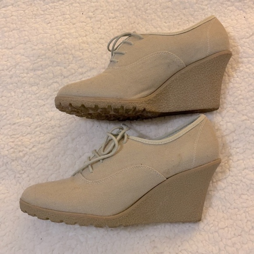 Cooperative Urban Outfitters Wedge Oxford Size 8 - Picture 7 of 10